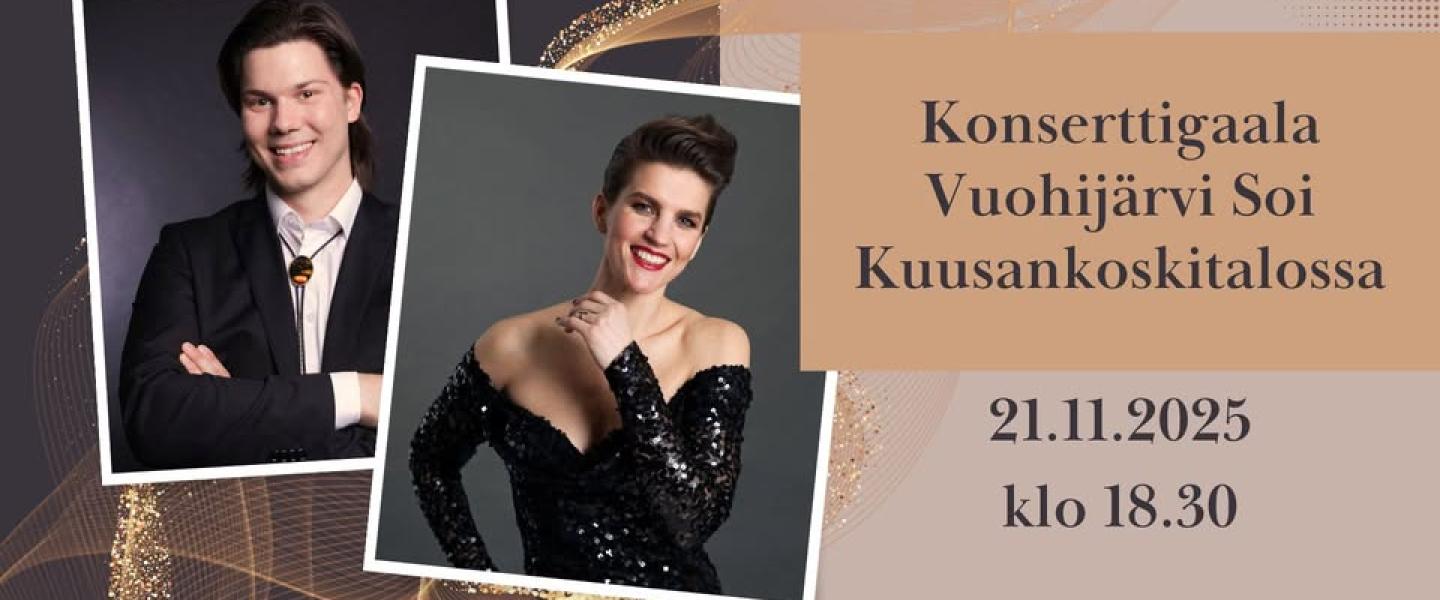 Konserttigaala 21.11.2025 Kuusankoski