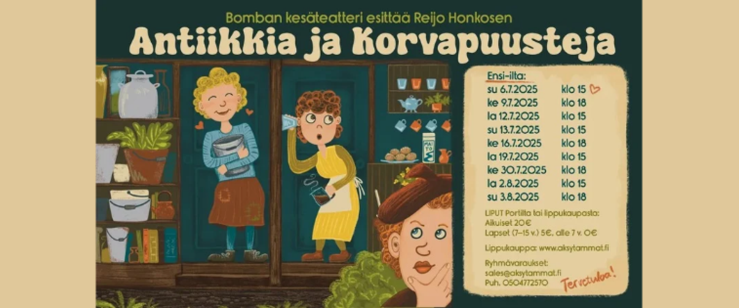 Bomban kesäteatteri 2.8.2025