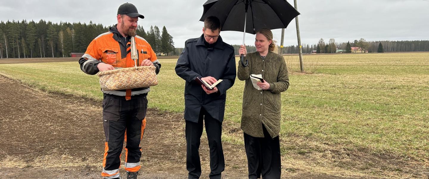 Toukosiunaus Markkalassa 