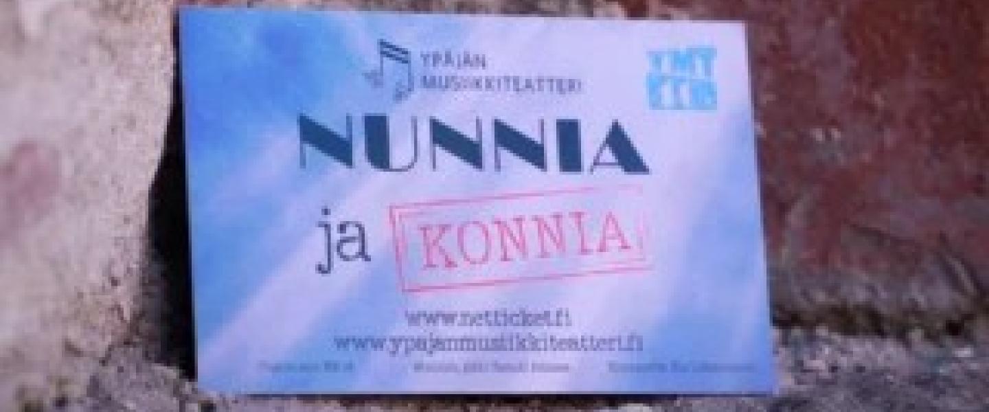 Ypäjän kesäteatterin mainos