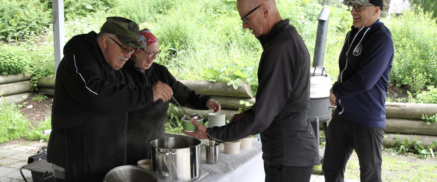 Tampere soppa maistui frisbeekisan osallistujille