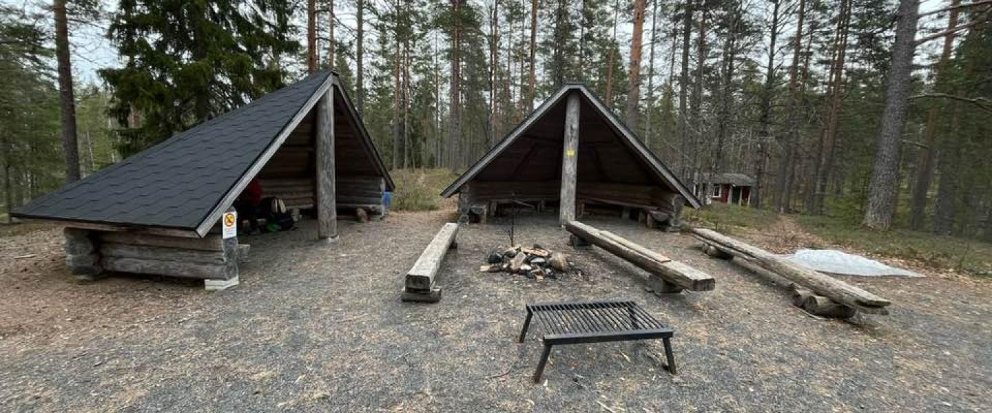 Lauhanvuoren kansallispuisto - laavu