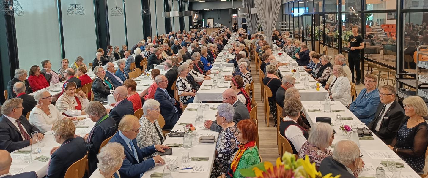 50v juhlan yleisöä