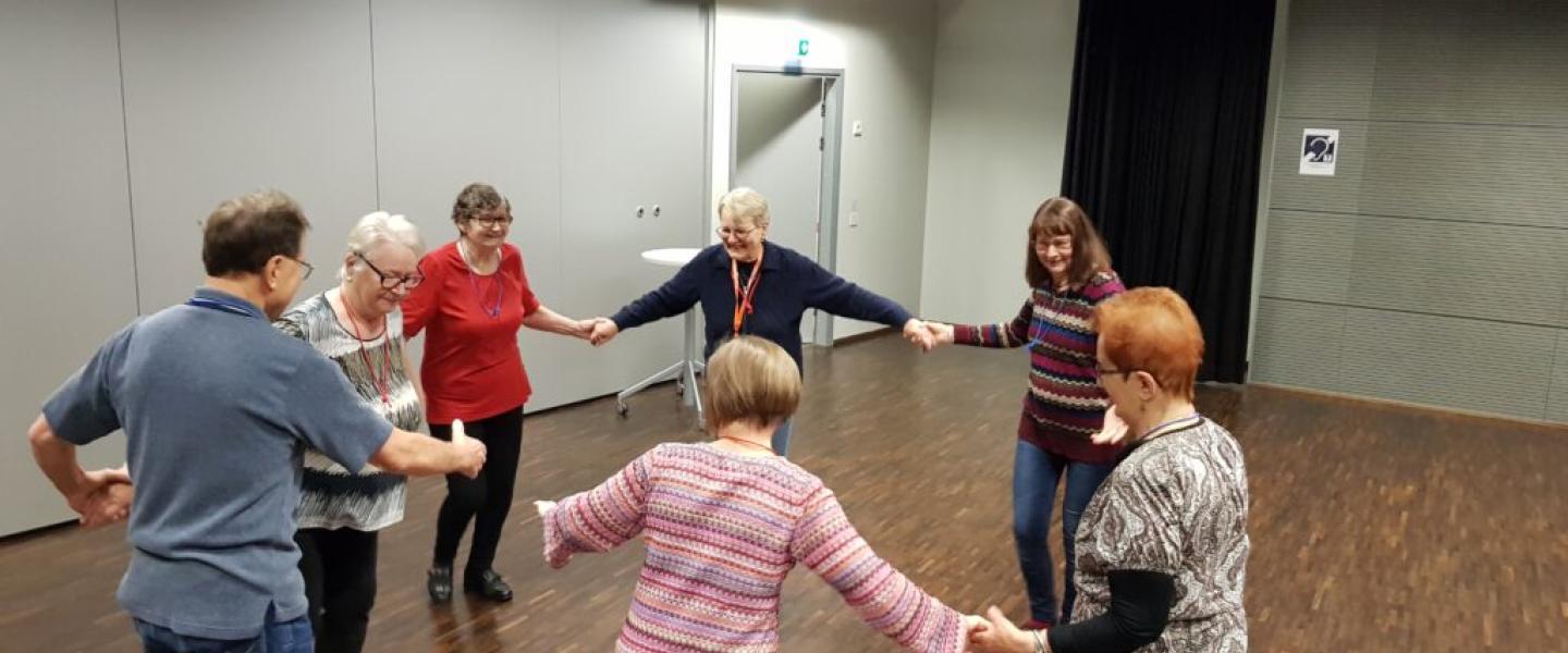 senioritanssiharjoitus