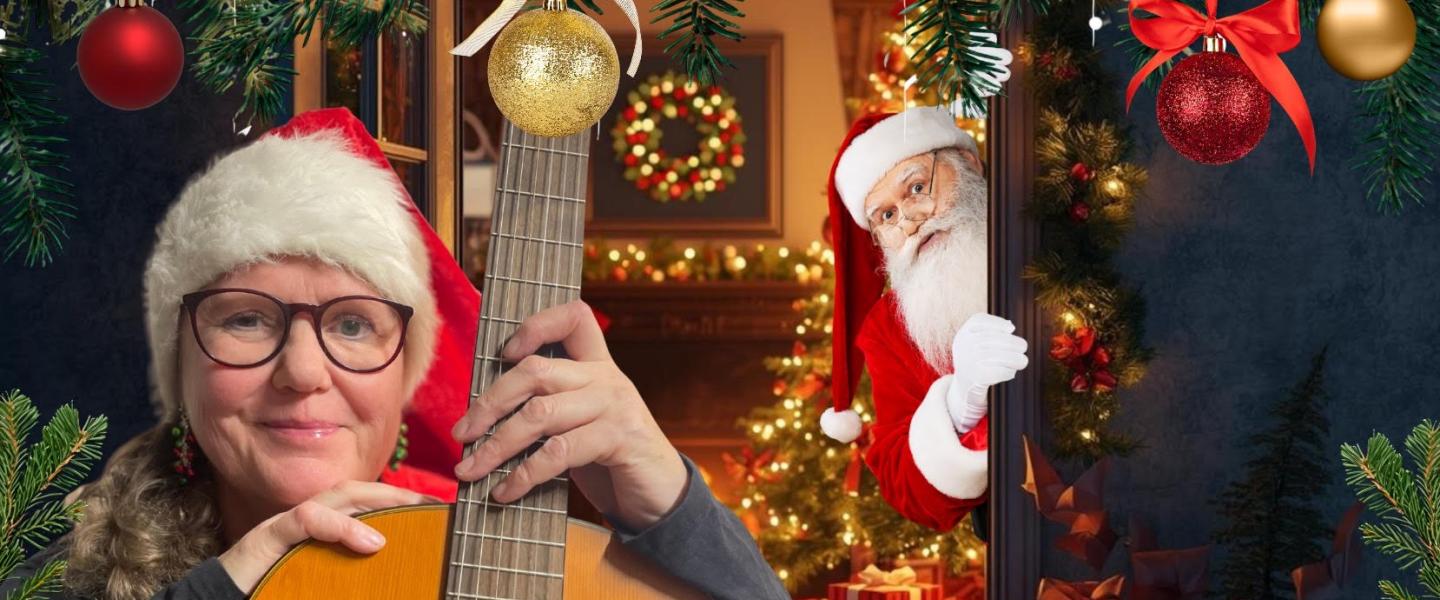 Päivi Harjula jouluisissa tunnelmissa