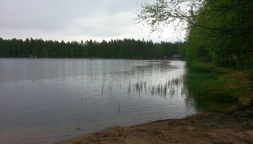Kaunis järvimaisema