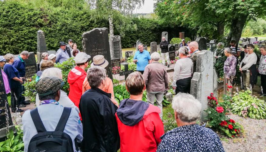 Kulttuurikävely Someron hautausmaalla