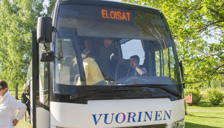 Vuorisen linjapiilillä taitetaan matkaa