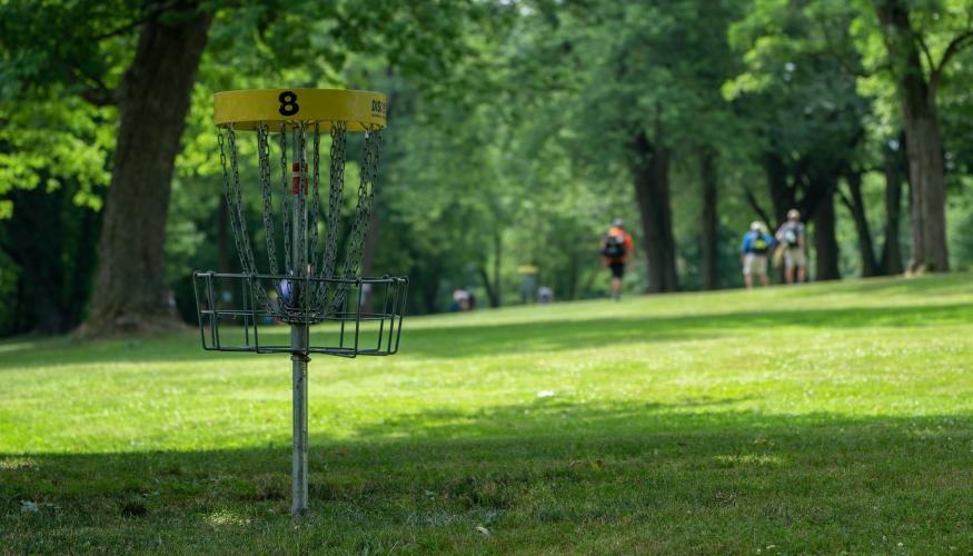 Frisbeegolfin kori