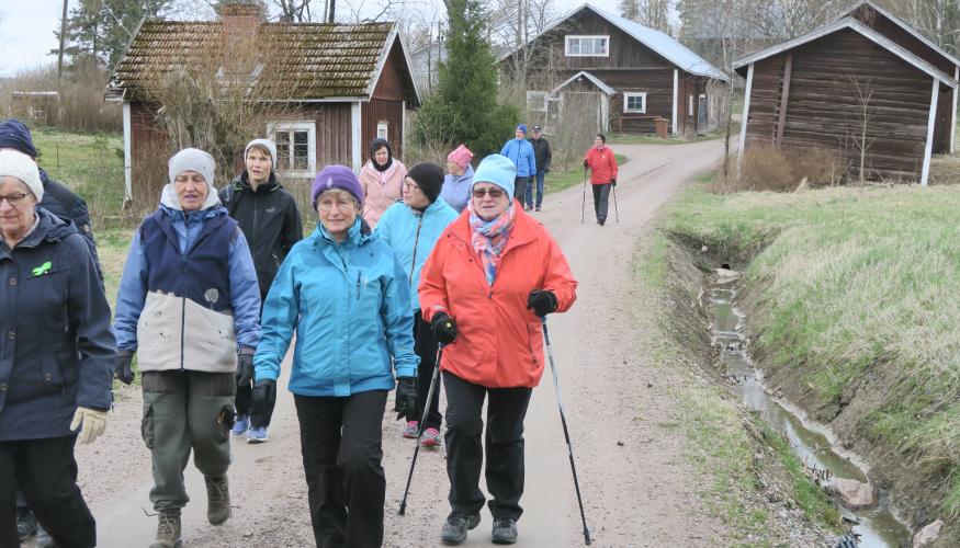 eläkeläiset kävlyllä Jukolassa