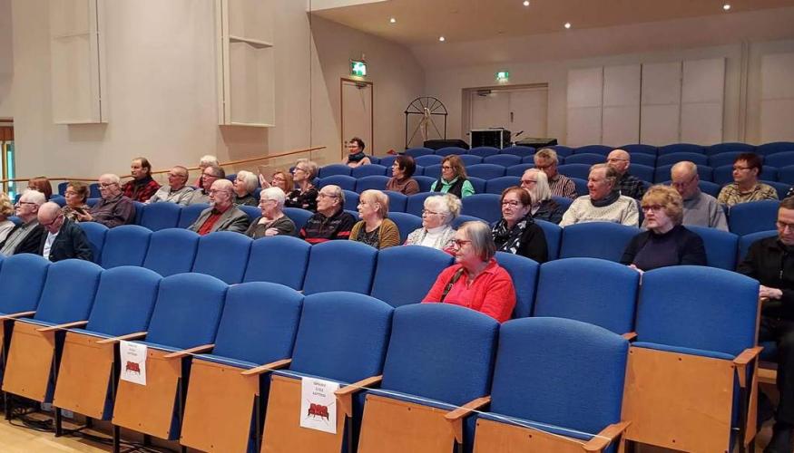 Osallistujat syyskokouksessa 2024