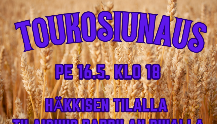 Punkalaidun toukosiunaus kuvituskuva