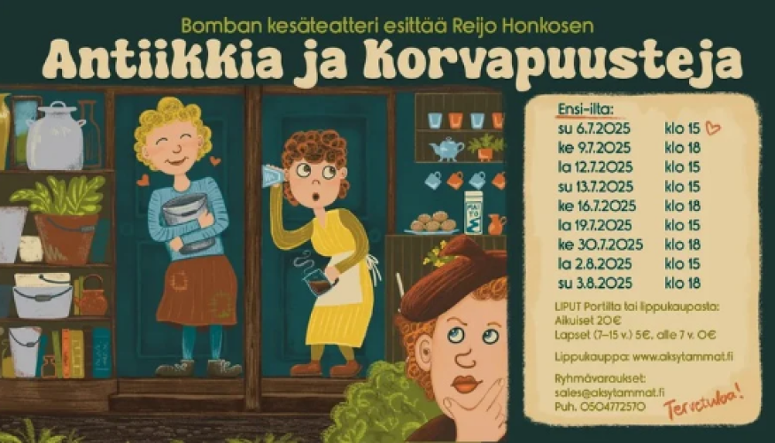 Bomban kesäteatteri 2.8.2025